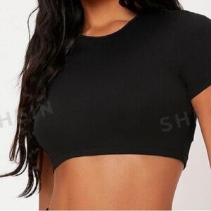 Solid Crop Top